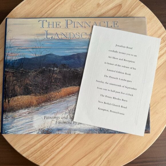 The Pinnacle Landscapes Hardcover Book Signed Limited Edition By Jonathan G. Bon - Picture 11 of 11